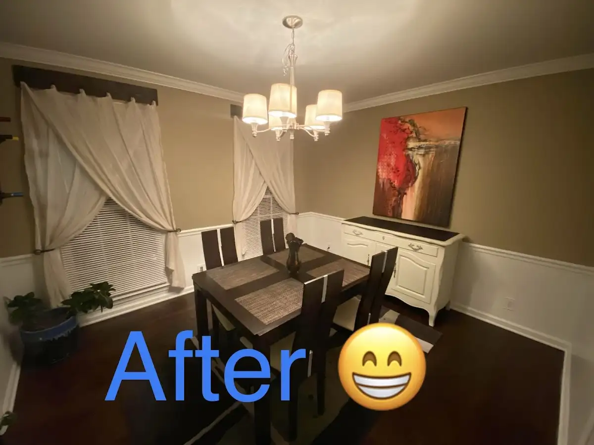 Professional dining room restoration after water damage in Schuyler